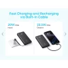 Powerbank Anker Zolo, 10000mAh, 22.5W, QC + PD, Fehér A110DH21-194644276560 5 kép