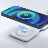Dudao A11N 15W 3in1 induktív töltő - fehér + USB-C / USB-C kábel-6973687249489 3 kép