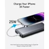 Anker 533 PowerCore külső akkumulátor 10000mAh 25W fekete A1249G11-194644145415 2 kép