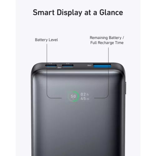 Anker 533 PowerCore külső akkumulátor 10000mAh 25W fekete A1249G11-194644145415 3 kép