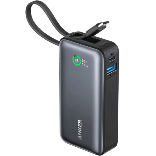 Powerbank Anker Nano, 10000mAh, 30W, QC + PD, Fekete A1259G11-194644170868 3 kép