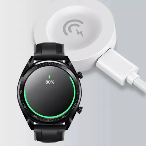 Dudao A12H Vezeték nélküli Töltő Huawei Okosórákhoz - Fehér-6976625334803 4 kép