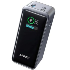 Powerbank Anker Prime, 20000mAh, 200W, QC + PD, Fekete A1336011-194644130893 1 kép