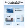Powerbank Anker Nano, 10000mAh, 45W, QC + PD, Fehér A1638H21-194644223861 3 kép