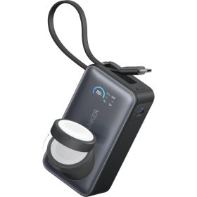   Powerbank Anker MagGo, 10000mAh, 35W, PD + QI, Fekete A1657011