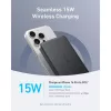 Powerbank Anker MagGo Slim, 10000mAh, 30W, PD + FQI, Fekete A1664H11-194644203467 3 kép