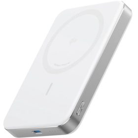 Powerbank Anker MagGo Slim, 10000mAh, 30W, PD + FQI, Fehér A1664H21-194644203504 1 kép