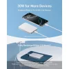 Powerbank Anker MagGo Slim, 10000mAh, 30W, PD + FQI, Fehér A1664H21-194644203504 2 kép
