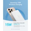 Powerbank Anker MagGo Slim, 10000mAh, 30W, PD + FQI, Fehér A1664H21-194644203504 5 kép