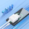 Dudao A20EU USB-A 18W hálózati töltő adapter - fehér + USB-A - Li-6976625331994 6 kép