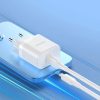 Dudao A20EU USB-A 18W hálózati töltő adapter - fehér + USB-A - Li-6976625331994 7 kép