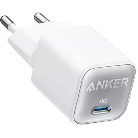   Hálózati Töltő Anker 511 Nano 3, 30W, 3A, 1 x USB-C, Fehér A2147G21