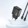 Dudao A26 PD20W GaN USB-C Töltő - Fekete-6976625334063 2 kép