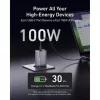Anker Prime, 100W, 3A, 1 x USB-A - 2 x USB-C, Szürke A2688341-194644199746 3 kép