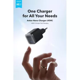 Anker Nano Fali Töltő, 45W, 3A, 1 x USB-C, Fekete A2692L11-194644225728 2 kép