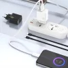 Dudao A27 25W GaN USB-C Fali Töltő - Fekete-6976625334131 2 kép
