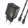 Dudao A27PCEU PD 30W GaN USB-C Hálózati Töltő Adapter USB-C Kábellel - Fekete