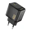 Dudao A28 45W GaN USB-C Hálózati Töltő - Fekete
