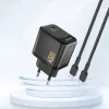 Dudao A28 45W GaN USB-C Hálózati Töltő - Fekete-6976625334254 2 kép