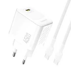 Dudao A28C 45W GaN fali töltő + USB-C kábel - Fehér-6976625334261 1 kép