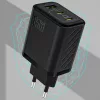 Dudao A29C 65W GaN Töltőadapter + USB-C Kábel - Fekete-6976625334933 5 kép