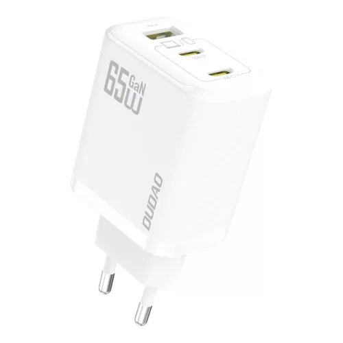 Dudao A29C 65W GaN Hálózati töltő + USB-C kábel - Fehér-6976625334926 2 kép