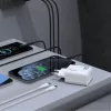 Dudao A29C 65W GaN Hálózati töltő + USB-C kábel - Fehér-6976625334926 3 kép