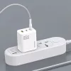 Dudao A29C 65W GaN Hálózati töltő + USB-C kábel - Fehér-6976625334926 5 kép