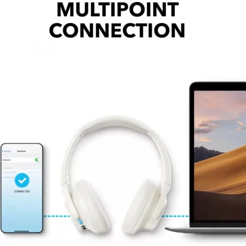 Bluetooth fejlhallgató MultiPoint Anker Q11i, Fehér A3005G21-194644287276 6 kép
