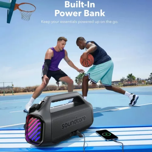 Anker Soundcore Boom 2 Plus Bluetooth Hangszóró, 140W, TWS, RGB, Ví-194644193294 3 kép