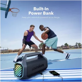 Bluetooth hangszóró Anker Soundcore Boom 2 Plus, 140W, TWS, RGB, Ví-194644038960 2 kép