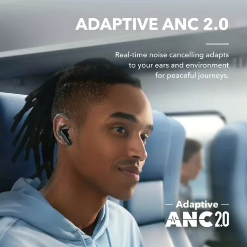 Anker SoundCore Liberty 4 NC, Fekete A3947G11 Vezeték nélküli fülh-194644132125 2 kép