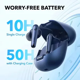Anker SoundCore Liberty 4 NC, Kék A3947G31 fülhallgató, bluetooth h-194644132101 2 kép