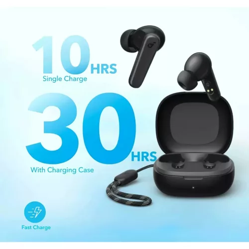 Anker SoundCore R50i, Fekete bluetooth fülhallgató-194644126100 3 kép