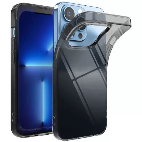 iPhone 13 Pro Max Ringke Air ultravékony tok füstfekete (A554E53)-8809818843005 10 kép
