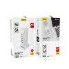 Dudao 5x USB töltő beépített EU tápkábellel fehér (A5EU)-6977196682638 5 kép