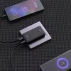 GaN Dudao A65Q 65W USB-A / USB-C PD Ultra-Vékony Fali Töltő - Feket-6976625333868 4 kép