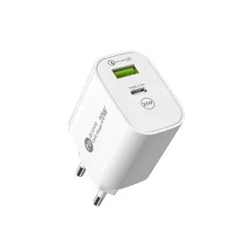 A6MaxL 20W USB-A USB-C Hálózati Töltő 1m USB-C - Lightning Kábell-6977196680191 2 kép