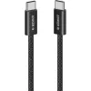 Anker Zolo USB-C to USB-C kábel, 240W, 1m, Fekete