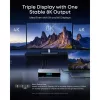 Anker Prime Hub, 3 x USB-A - 4 x USB-C - 1 x DisplayPort - 2 x HDMI - -194644291846 4 kép