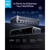 Anker Prime Hub, 3 x USB-A - 4 x USB-C - 1 x DisplayPort - 2 x HDMI - -194644291846 9 kép