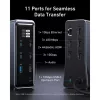 USB-C Hub Anker Prime 737, 2 x USB-A 3.0 - 3 x USB-A - 5 x USB-C - 2 x-194644201050 3 kép