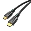 Vention HDMI 2.1 kábel AANBF, 1m, 8K 60Hz/ 4K 120Hz (fekete)-6922794743489 5 kép