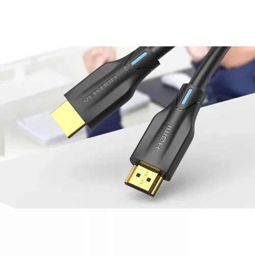 Vention HDMI 2.1 kábel AANBF, 1m, 8K 60Hz/ 4K 120Hz (fekete)-6922794743489 9 kép