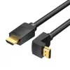 Vention AAQBG 1,5m HDMI Kábel, 270° Szögben Hajlított, 4K 60Hz (fe-6922794745353 2 kép