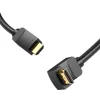 Vention AAQBG 1,5m HDMI Kábel, 270° Szögben Hajlított, 4K 60Hz (fe-6922794745353 4 kép