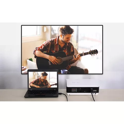 Vention AAQBG 1,5m HDMI Kábel, 270° Szögben Hajlított, 4K 60Hz (fe-6922794745353 8 kép
