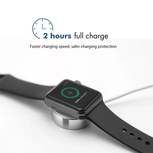 Apple Watch MFi mágneses vezeték nélküli töltő USB-C csatlakozá-6936231400071 3 kép