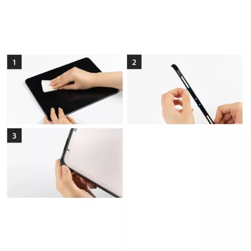 iPad Pro 11'' 2020 / iPad Pro 11'' 2018 fekete Ringke Frame Shield ön-8809758109612 3 kép