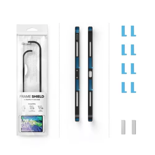 iPad Pro 11'' 2020 / iPad Pro 11'' 2018 fekete Ringke Frame Shield ön-8809758109612 6 kép